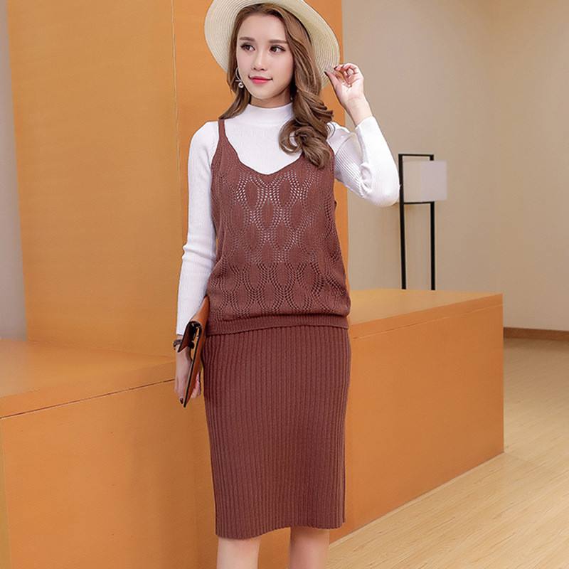 淘宝集运针织裙